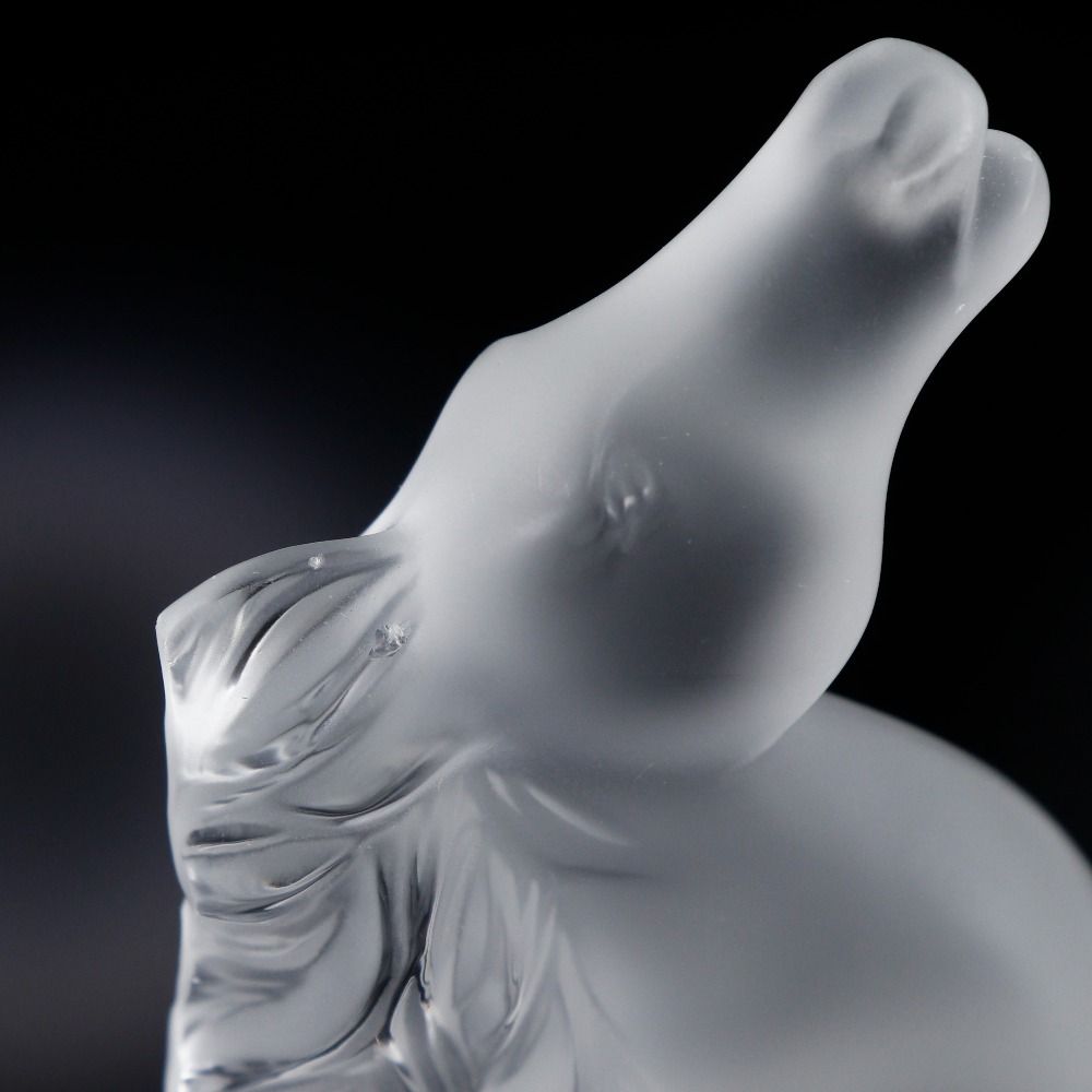 LALIQUE】ラリック シュバルカザック 走る馬 クリスタル _ 置物