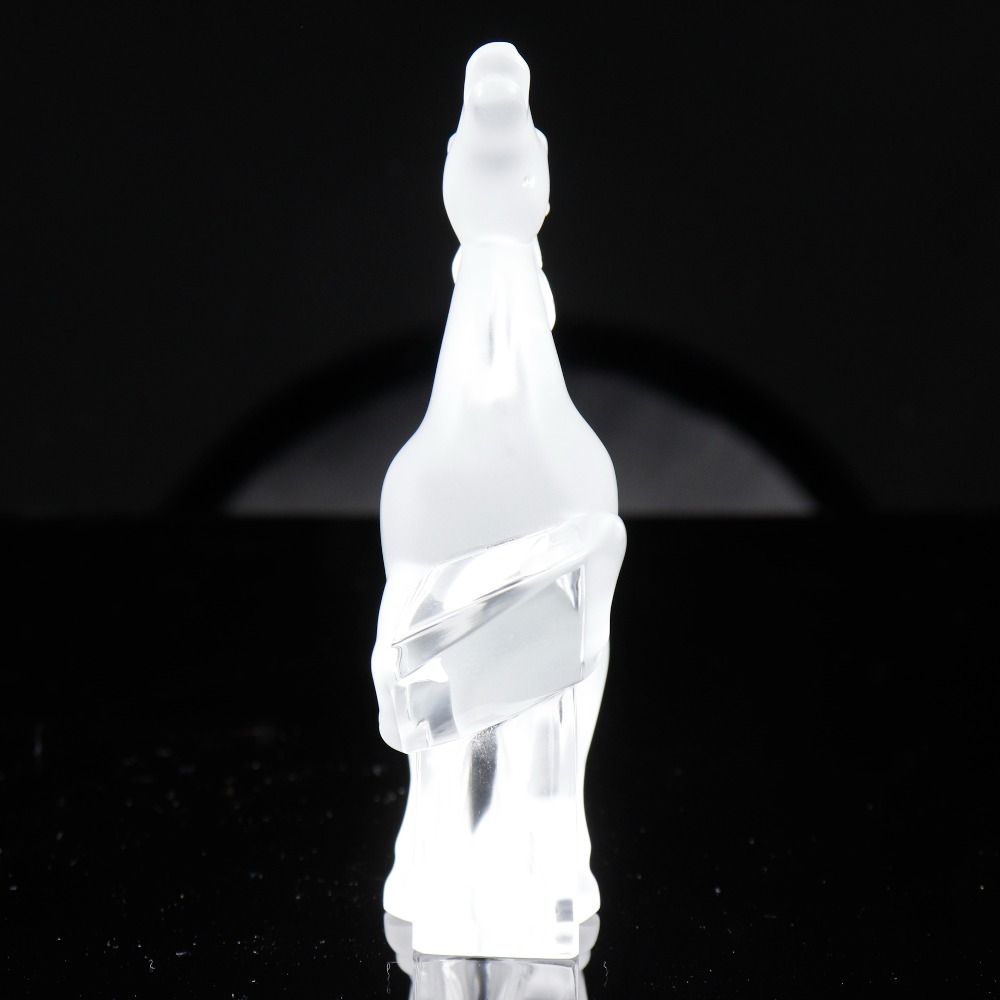 LALIQUE】ラリック シュバルカザック 走る馬 クリスタル _ 置物