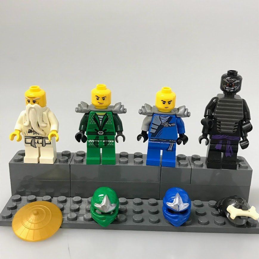 Yおまとめ ベビー・キッズおもちゃ 正規品 レゴ ニンジャゴー ミニフィグ 7個