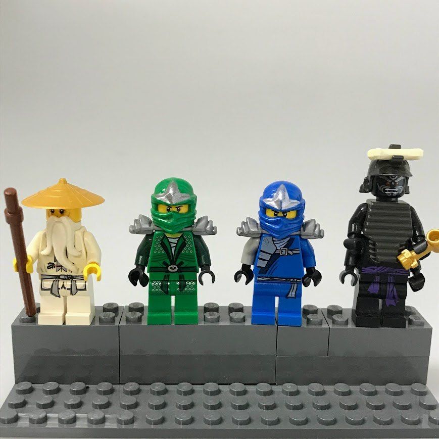Yおまとめ ベビー・キッズおもちゃ 正規品 レゴ ニンジャゴー ミニフィグ 7個