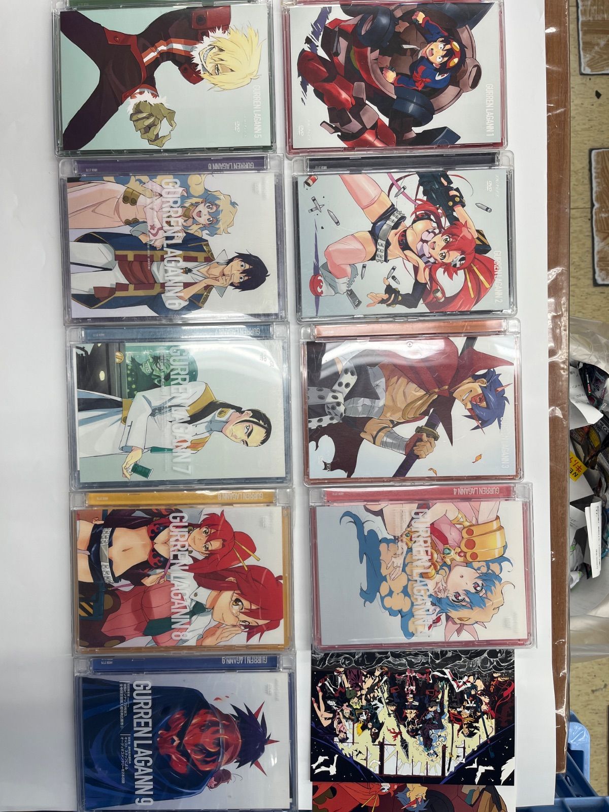 ◎DVD 天元突破グレンラガン 全9巻セット - メルカリ