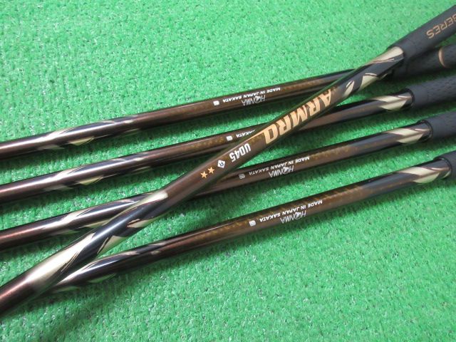 ホンマ ベレス BERES MG603 2星 2S アイアンセット 5本 #6-10 ARMRQ