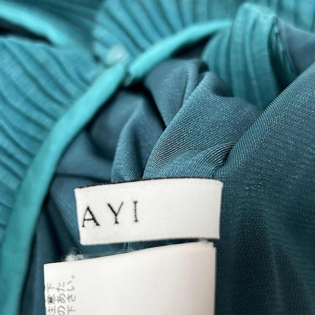 ANAYI(アナイ) ワンピース サイズ38 M レディース美品 - ブルー  