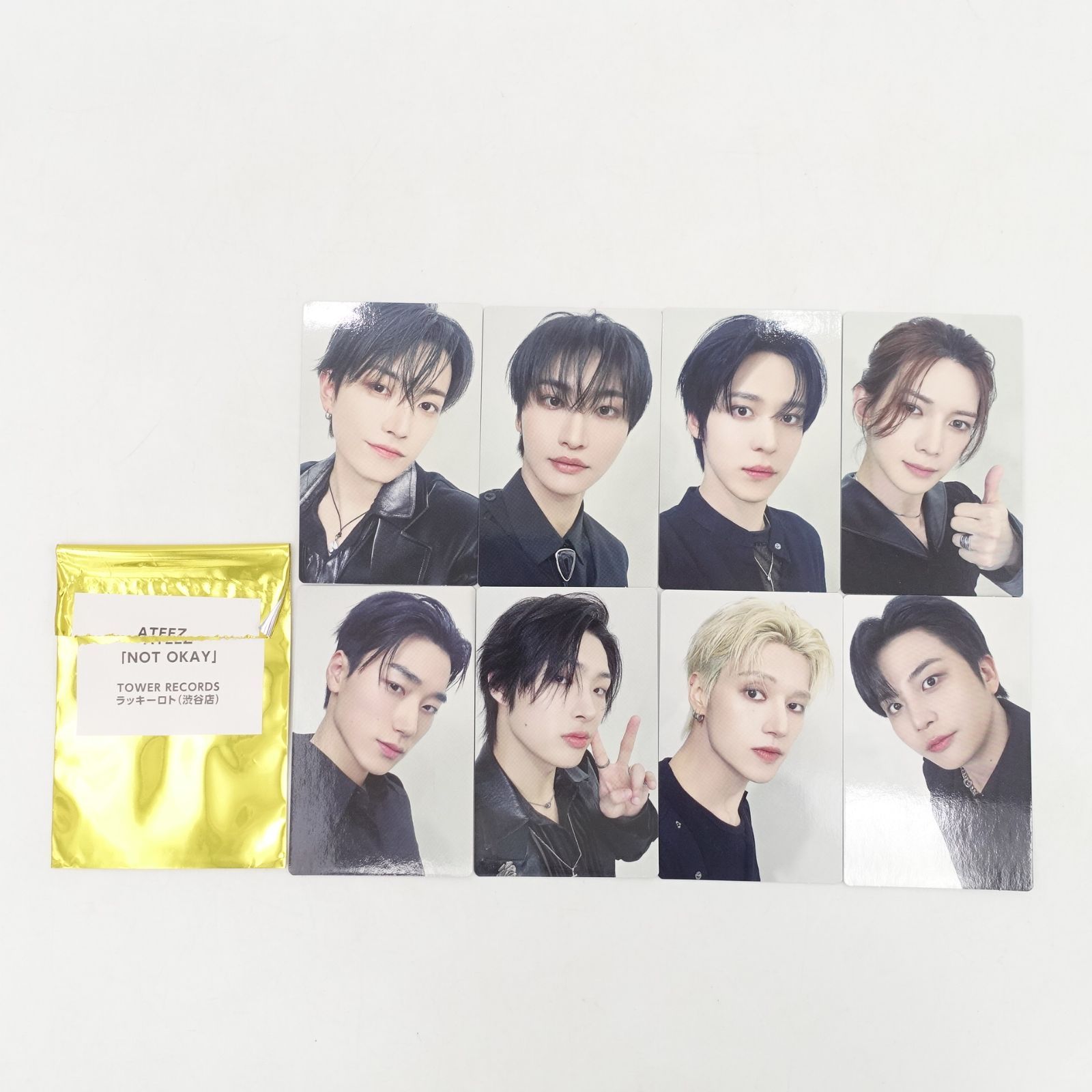 ATEEZ Ashes to Light 初回FP盤 フラッシュプライス盤 コンプ トレカ