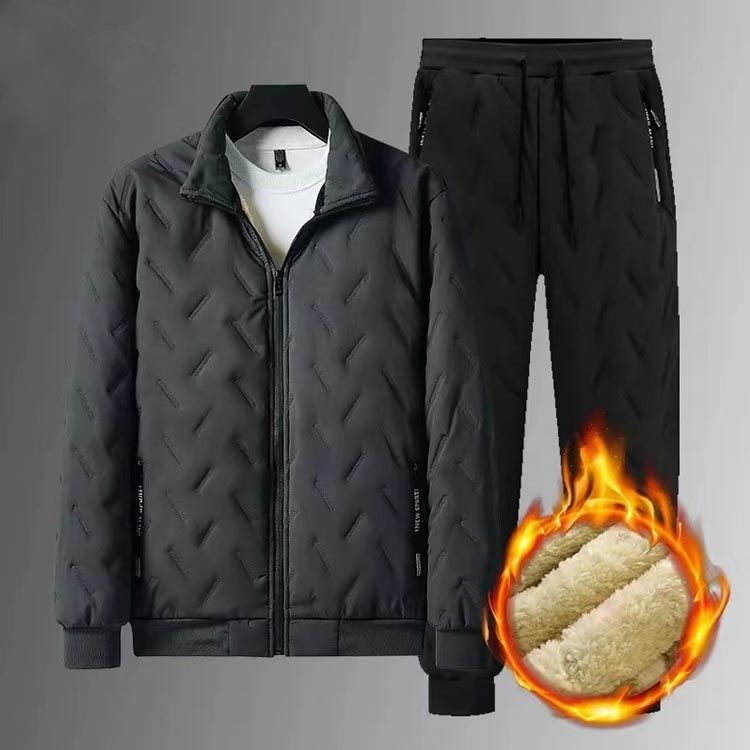 セットアップ メンズ 中綿入り 裏起毛 上下セット 防水 防風 暖かい