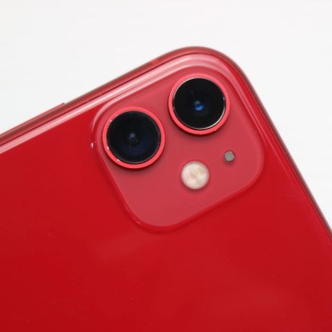 超美品 SIMフリー iPhone 11 128GB プロダクトレッド スマホ 本体 白