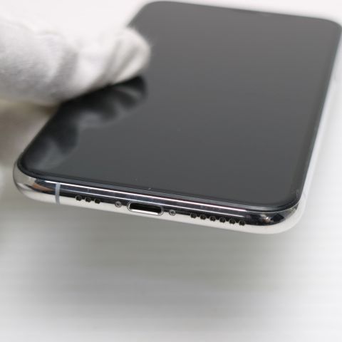 超美品 SIMフリー iPhoneXS 64GB シルバー スマホ 白ロム 即日発送