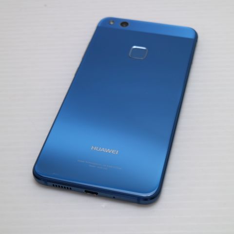 美品 SIMフリー HUAWEI P10 lite ブルー 即日発送 スマホ HUAWEI 本体