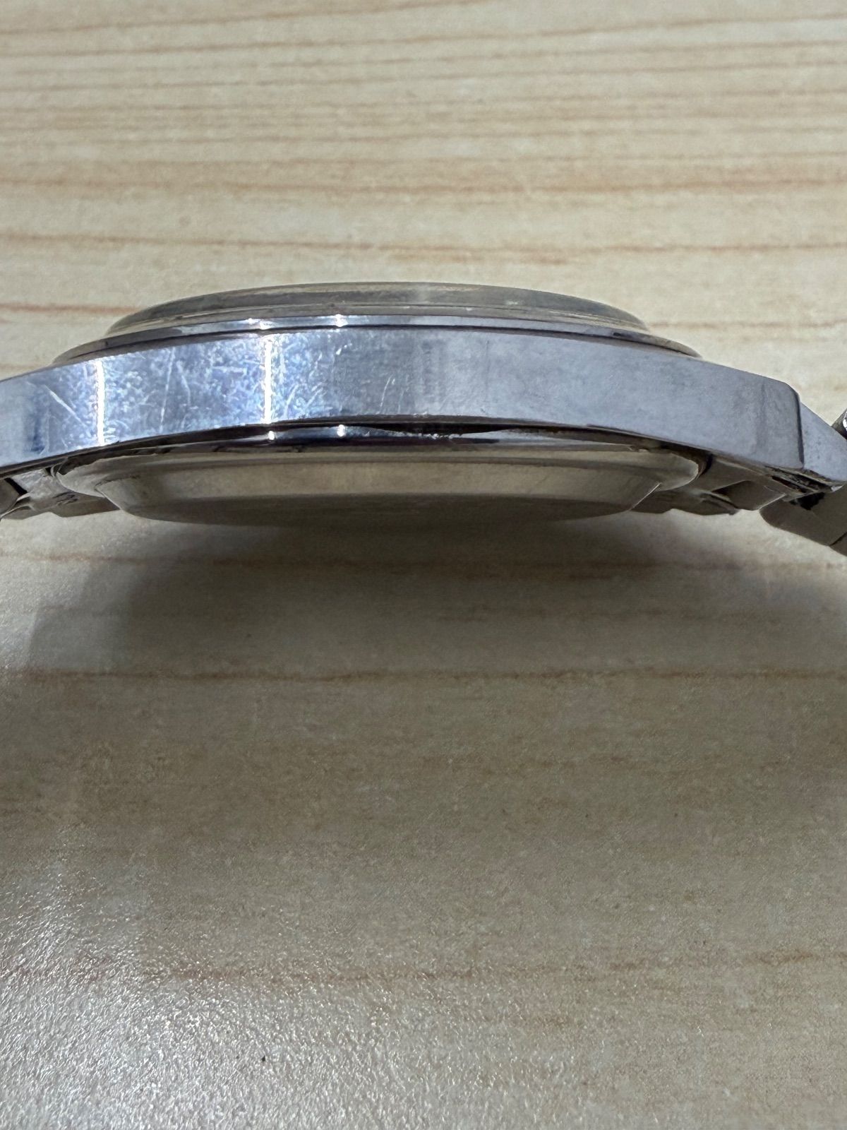  品 不動品 セイコー腕時計 7005 7001自動巻タイプ 文字盤グリーン C 1 0 2 0 着心地重視 自動巻き時計 腕時計(アナログ)