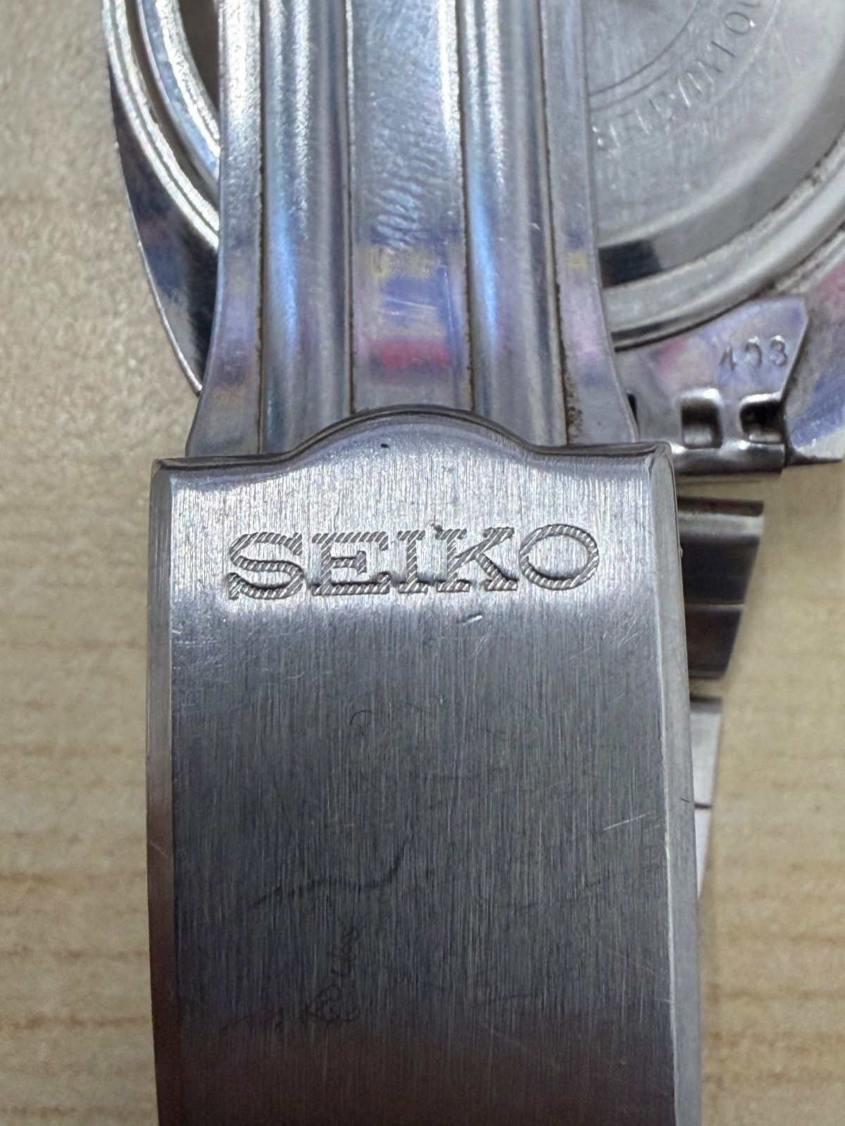 不動品 セイコー腕時計