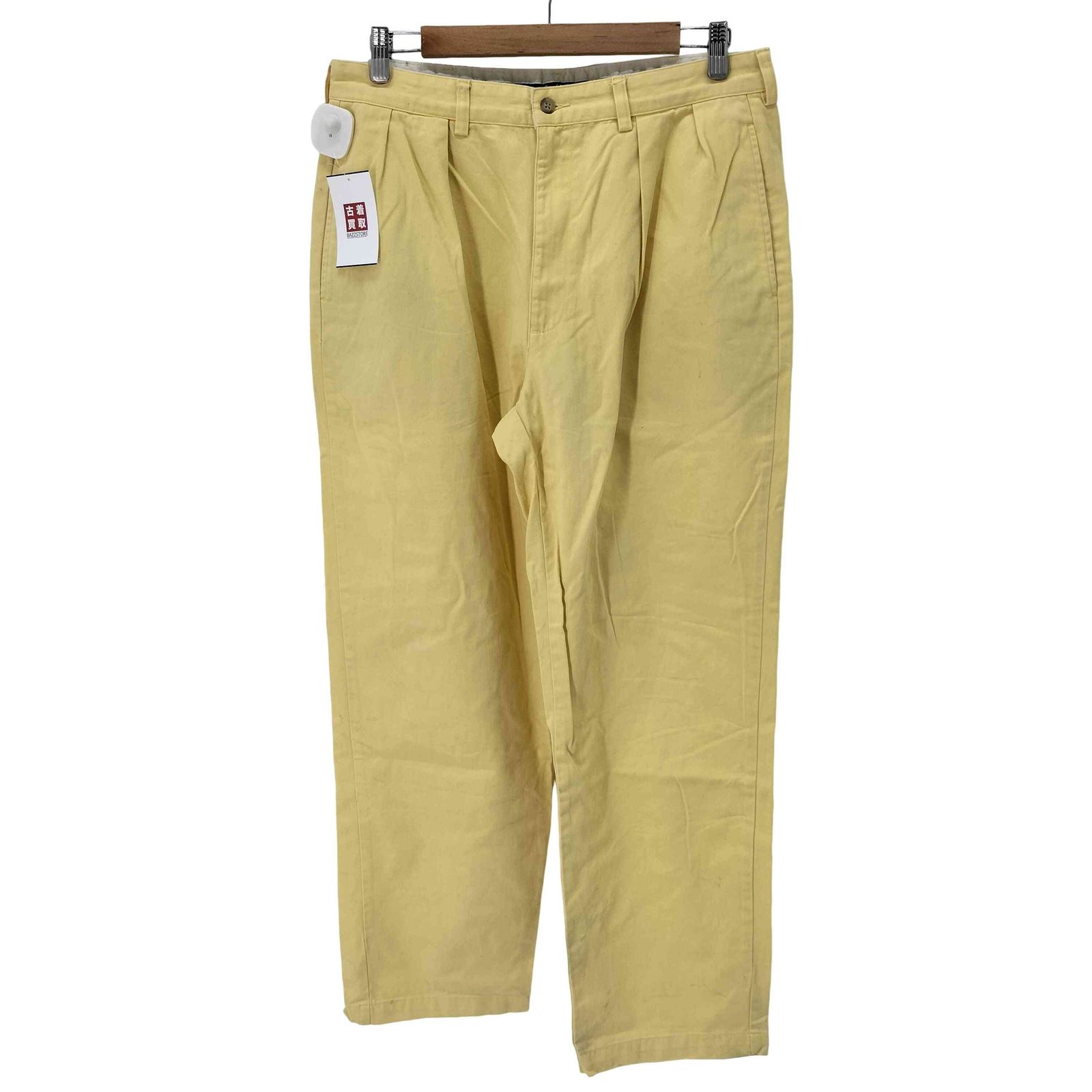 00s ラルフローレンPoloRalphLauren2タックチノパンW34 USED】90s POLO RALPH LAUREN 2TUCK CHINO PANTS W34/L29 - 毎日を