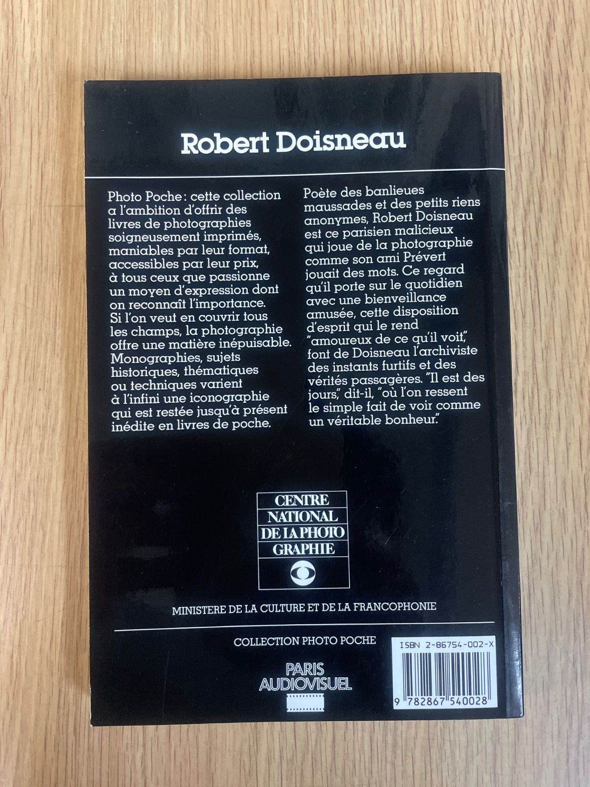ROBERT DOISNEAU ロベール・ドアノー写真集 PARIS 仏語版 パリ・ドアノ－ / ドアノー，ロベール【著】〈Doisneau