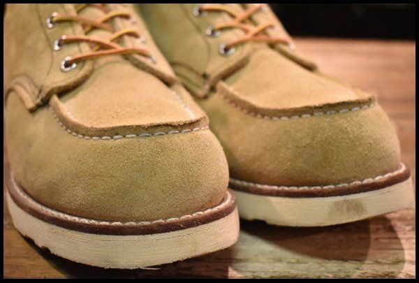 8.5E 箱付 良品 犬タグ復刻 20年】レッドウィング 8173 スエード アイ