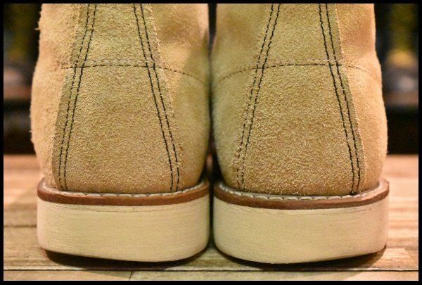 8.5E 箱付 良品 犬タグ復刻 20年】レッドウィング 8173 スエード アイ