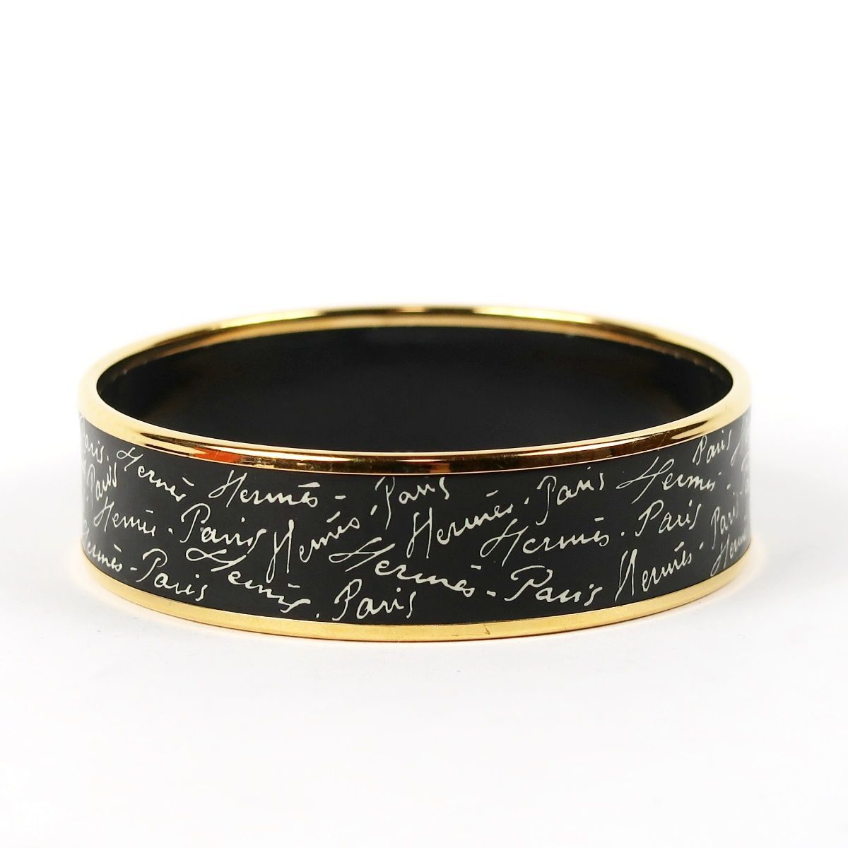 美品】HERMES エルメス 七宝焼き エマイユGM バングル ブレスレット