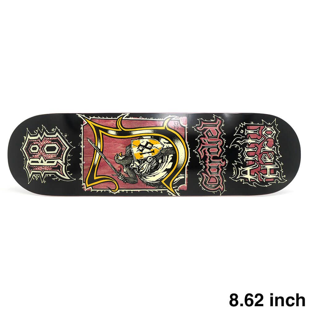 ANTIHERO DECK アンチヒーロー デッキ JOHN CARDIEL MEDIEVAL BURGUNDY