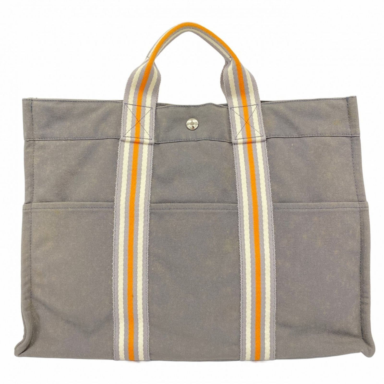 エルメス(Hermes) エルメス トートバッグ フールトゥMM キャンバス