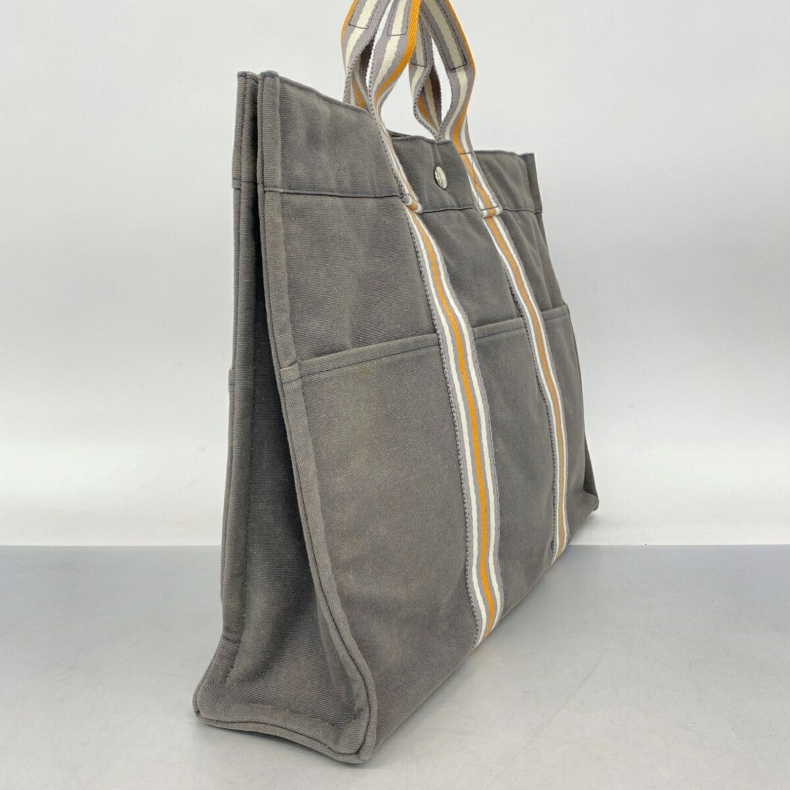 エルメス(Hermes) エルメス トートバッグ フールトゥMM キャンバス