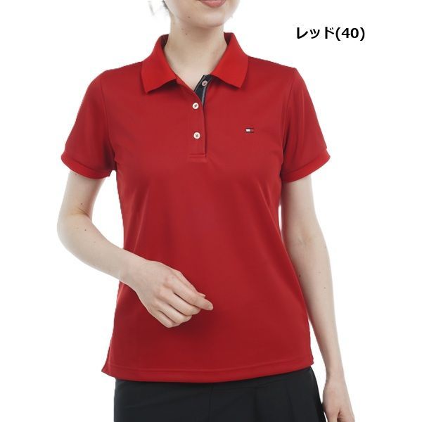 トミーヒルフィガー ゴルフ レディース ベーシックフラッグ ポロシャツ