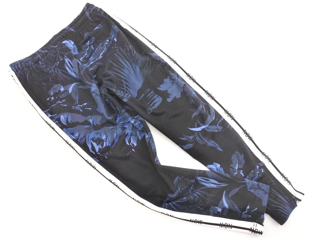 最終値下げ！NIKE フラワー柄　ボタニカル柄　トラックパンツ　サイズM NIKE ナイキ ボタニカル柄 トラック パンツ sizeL/黒 ◇□ メンズ