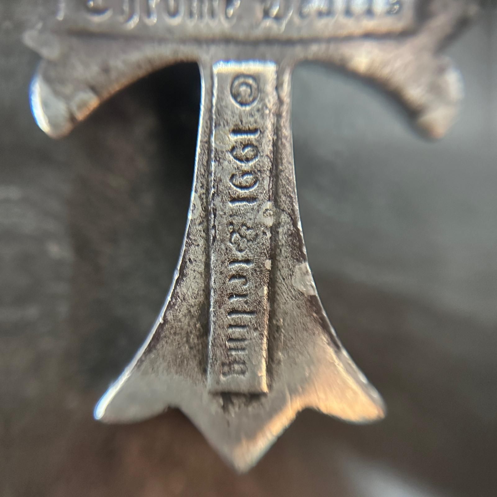 CHROME HEARTS CH CRS SML CL スモールCHクロス レザーブレイド