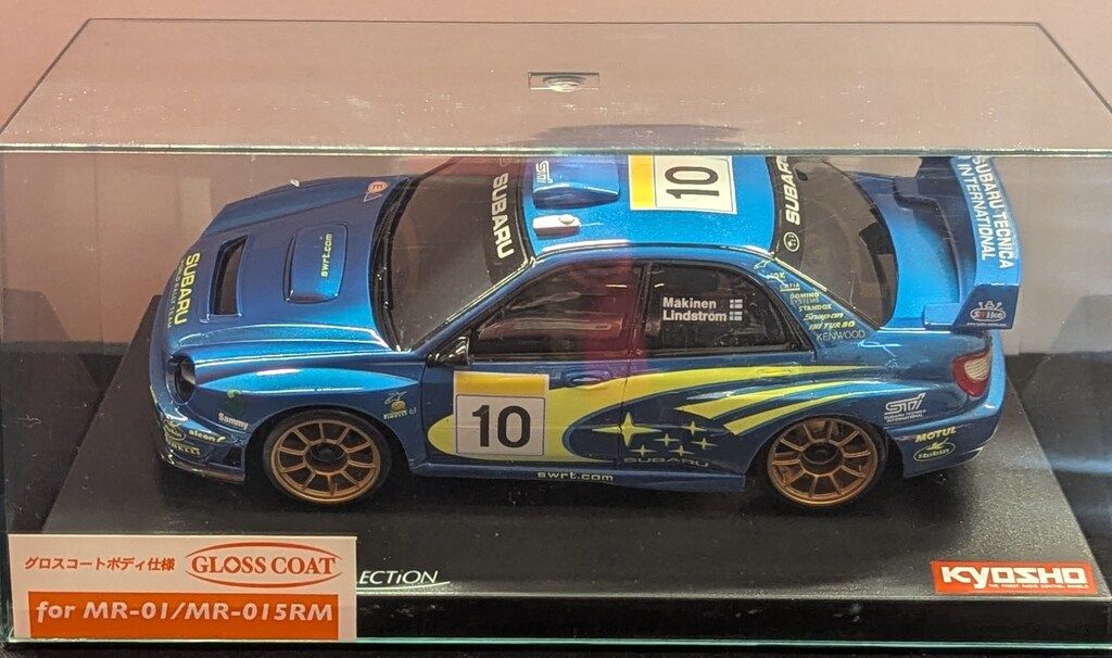 京商 1/27.52スケール Subaru Impreza WRC 2002 MZG28WRC - メルカリ