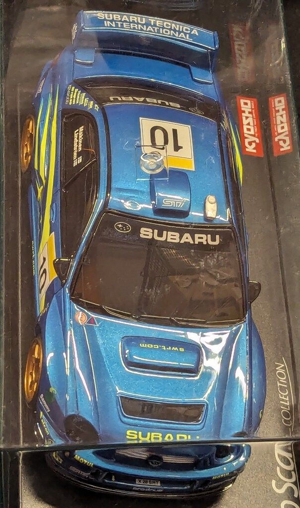 京商 1/27.52スケール Subaru Impreza WRC 2002 MZG28WRC - メルカリ