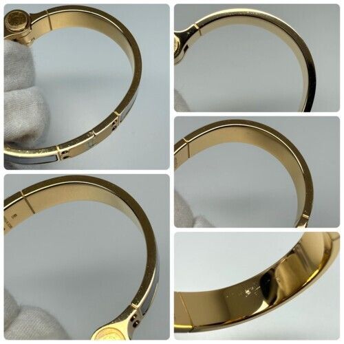 HERMES エルメス シャルニエール PM ブレスレット 510001F メッキ
