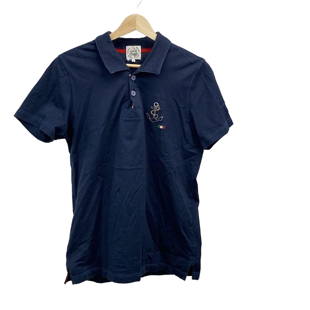 SINACOVA(シナコバ) 半袖ポロシャツ サイズL メンズ - ダークネイビー