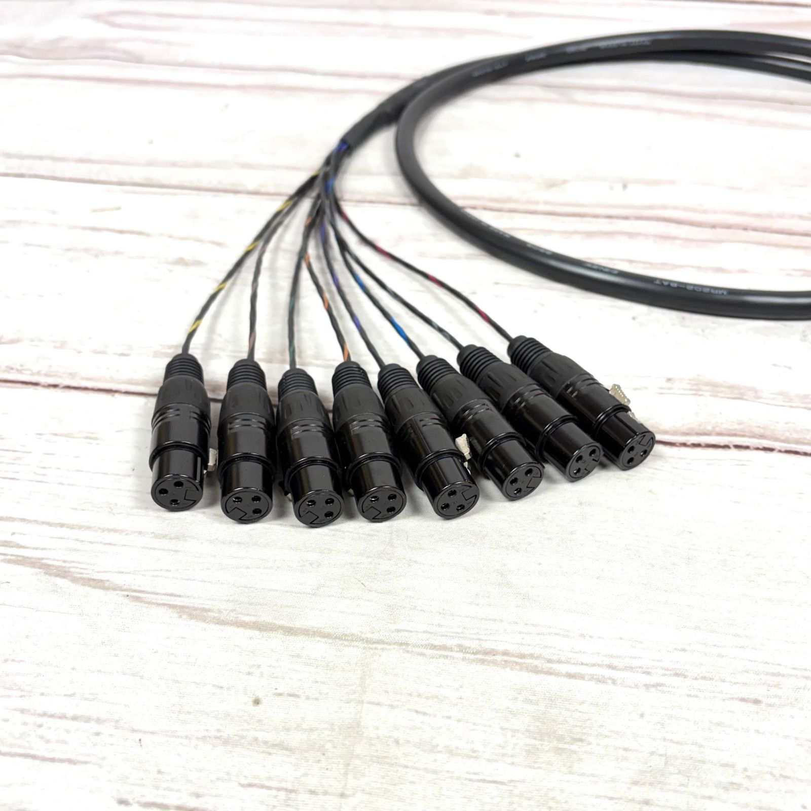 CANARE MR202-8AT XLR 8ch マルチケーブル 2m - メルカリ