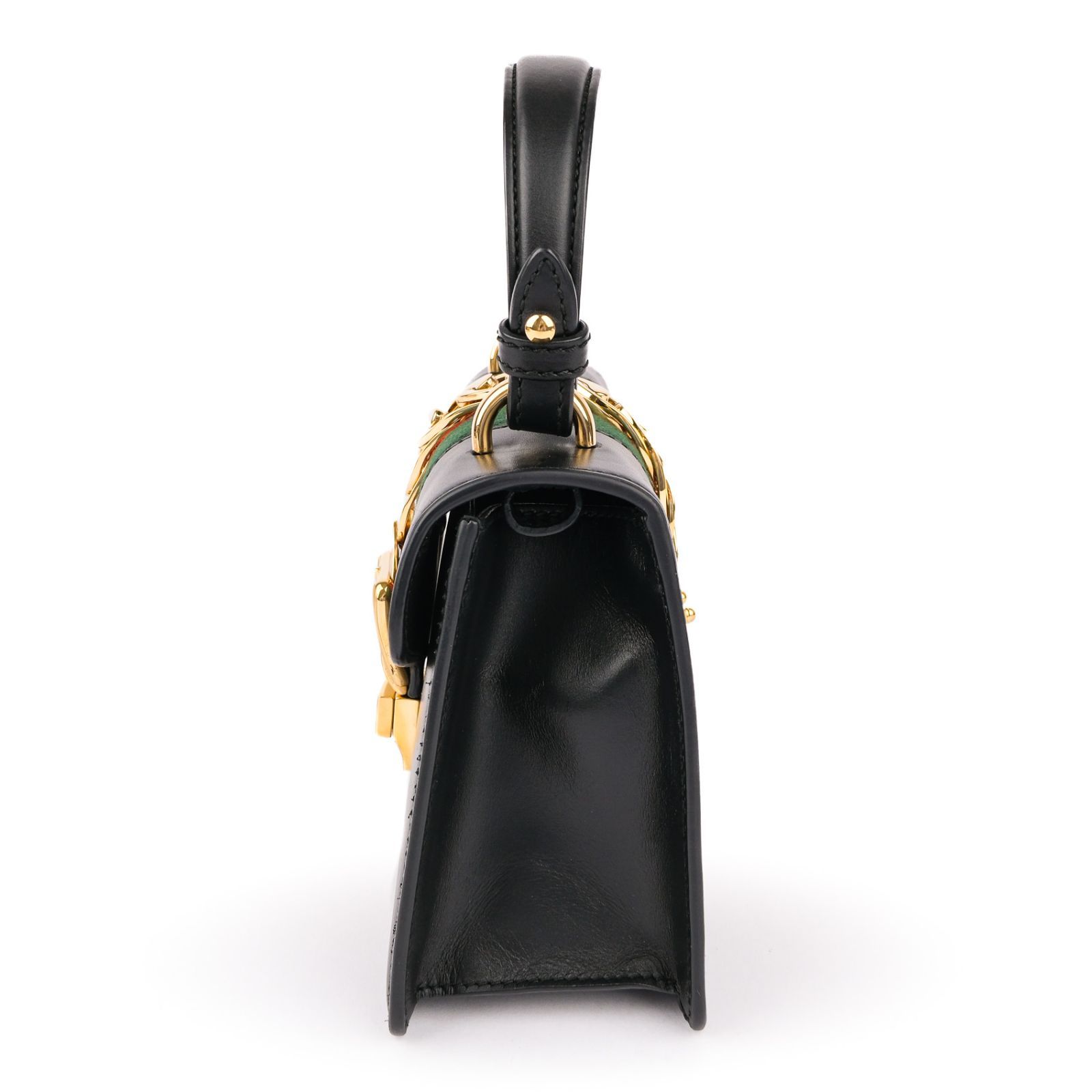 中古】【美品】GUCCI グッチ シルヴィ レザー 2WAYハンドバッグ  