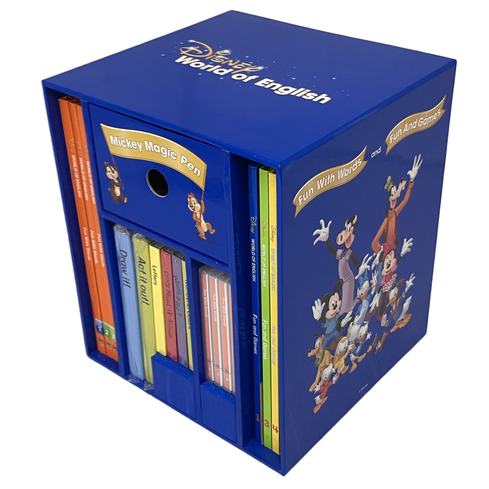 DWE マジックペンセット 2021年頃 ディスク未開封 ディズニー英語