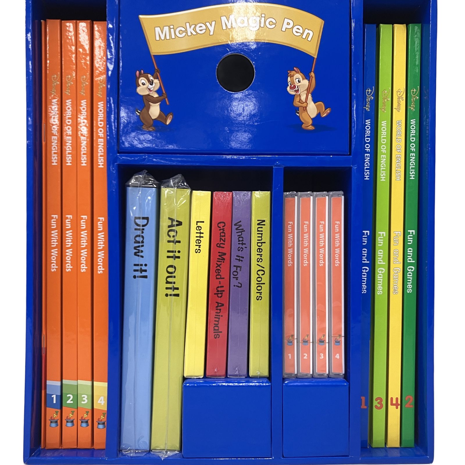 DWE マジックペンセット 2021年頃 ディスク未開封 ディズニー英語