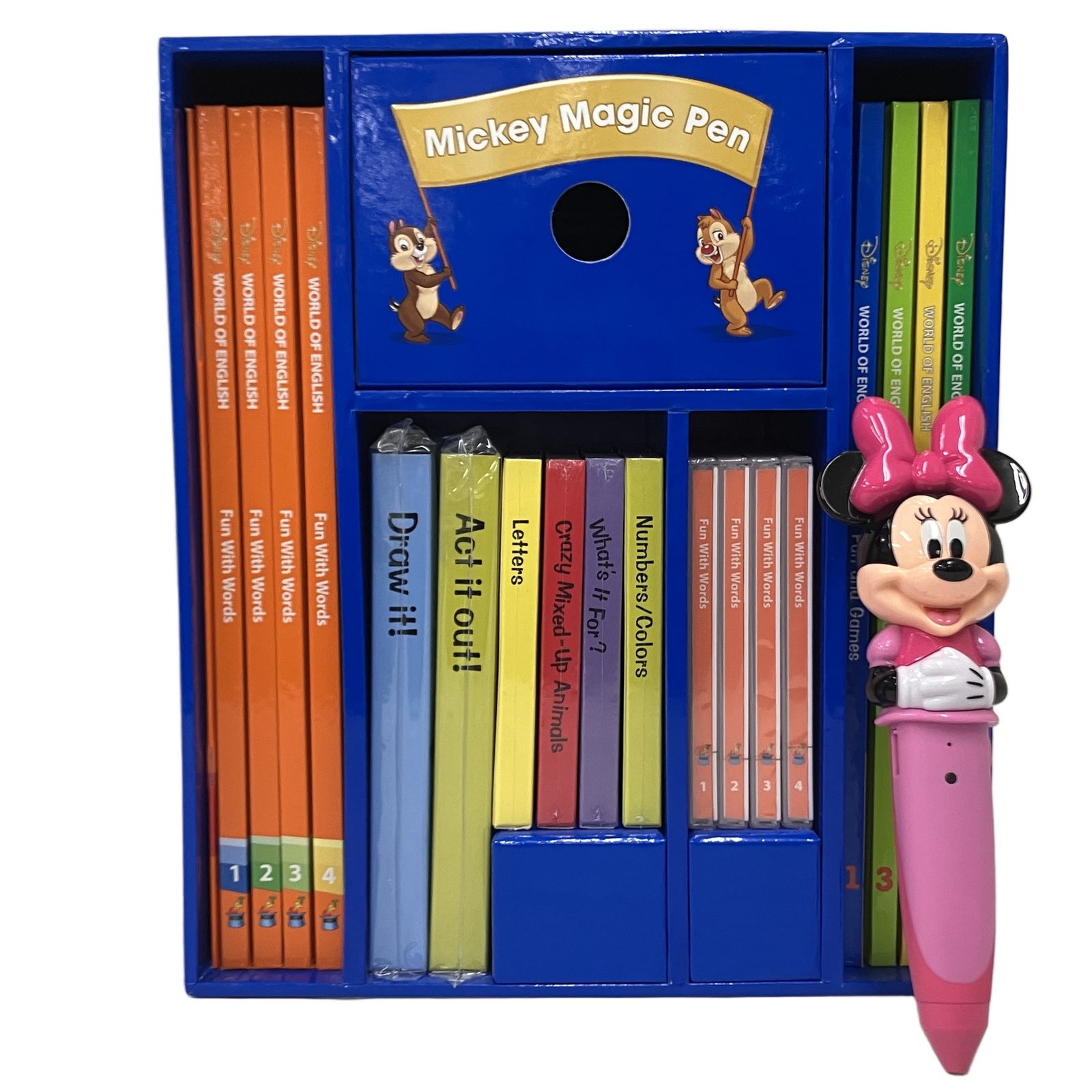 DWE マジックペンセット 2021年頃 ディスク未開封 ディズニー英語