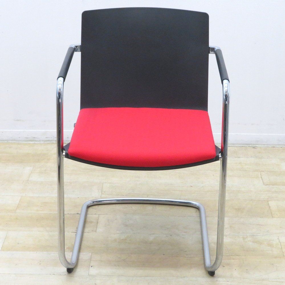 キャンティレバーチェア レッド