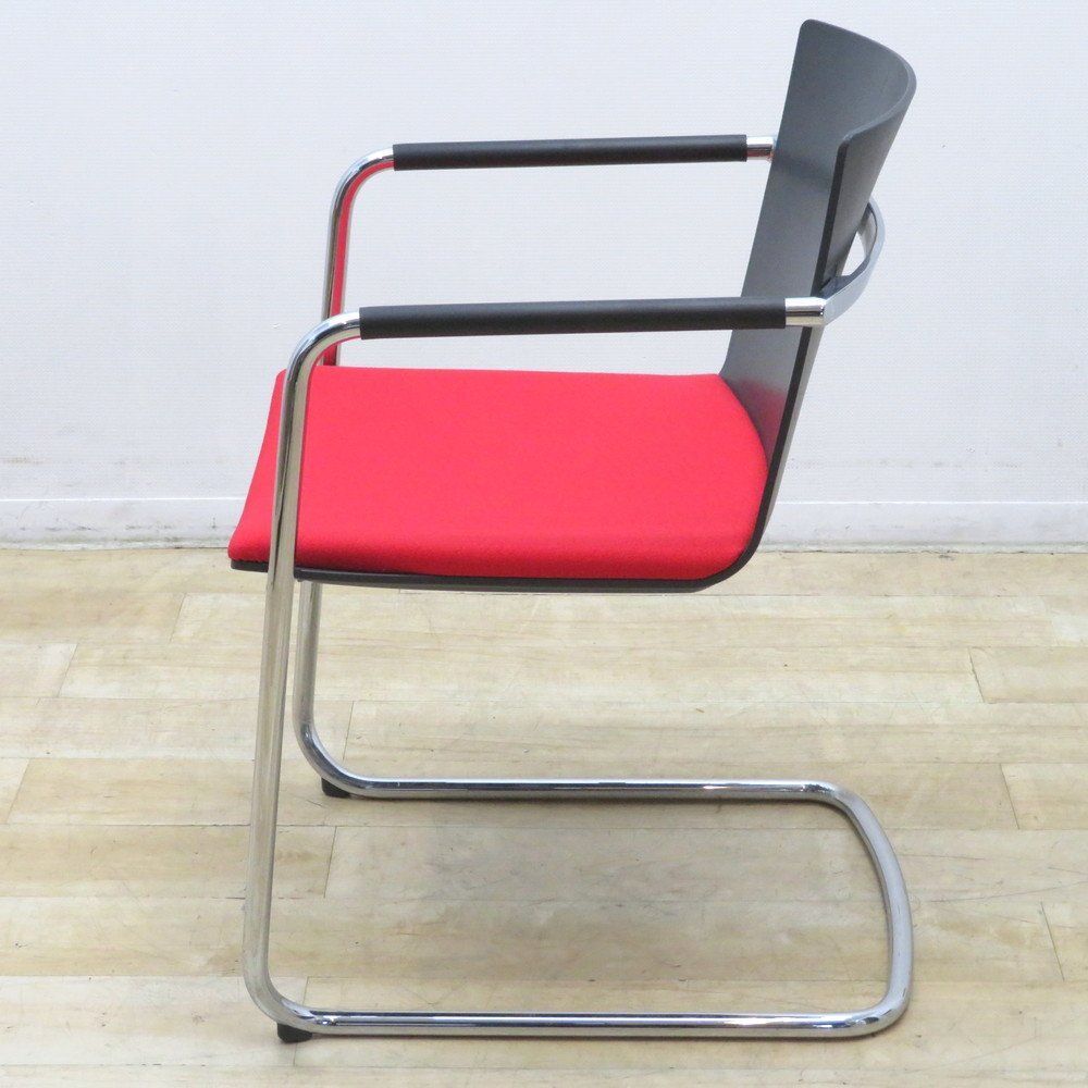 キャンティレバーチェア レッド