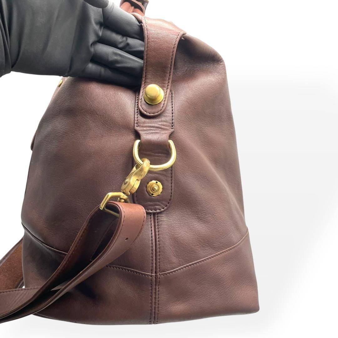 【お値引き中】オールドコーチ COACH 0502 レザー ボストンバッグ お値引き中】オールドコーチ COACH 0502 レザー ボストンバッグ