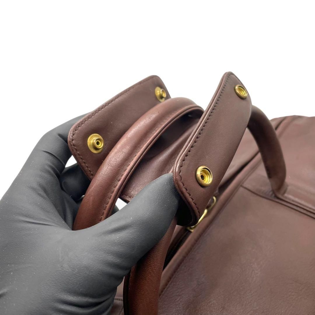 極美品 COACH オールドコーチ 2way ボストンバッグ 大容量 0502 - メルカリ