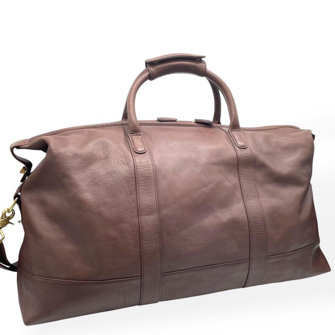 【お値引き中】オールドコーチ COACH 0502 レザー ボストンバッグ お値引き中】オールドコーチ COACH 0502 レザー ボストンバッグ