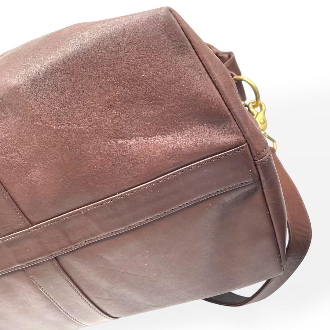 極美品 COACH オールドコーチ 2way ボストンバッグ 大容量 0502 - メルカリ
