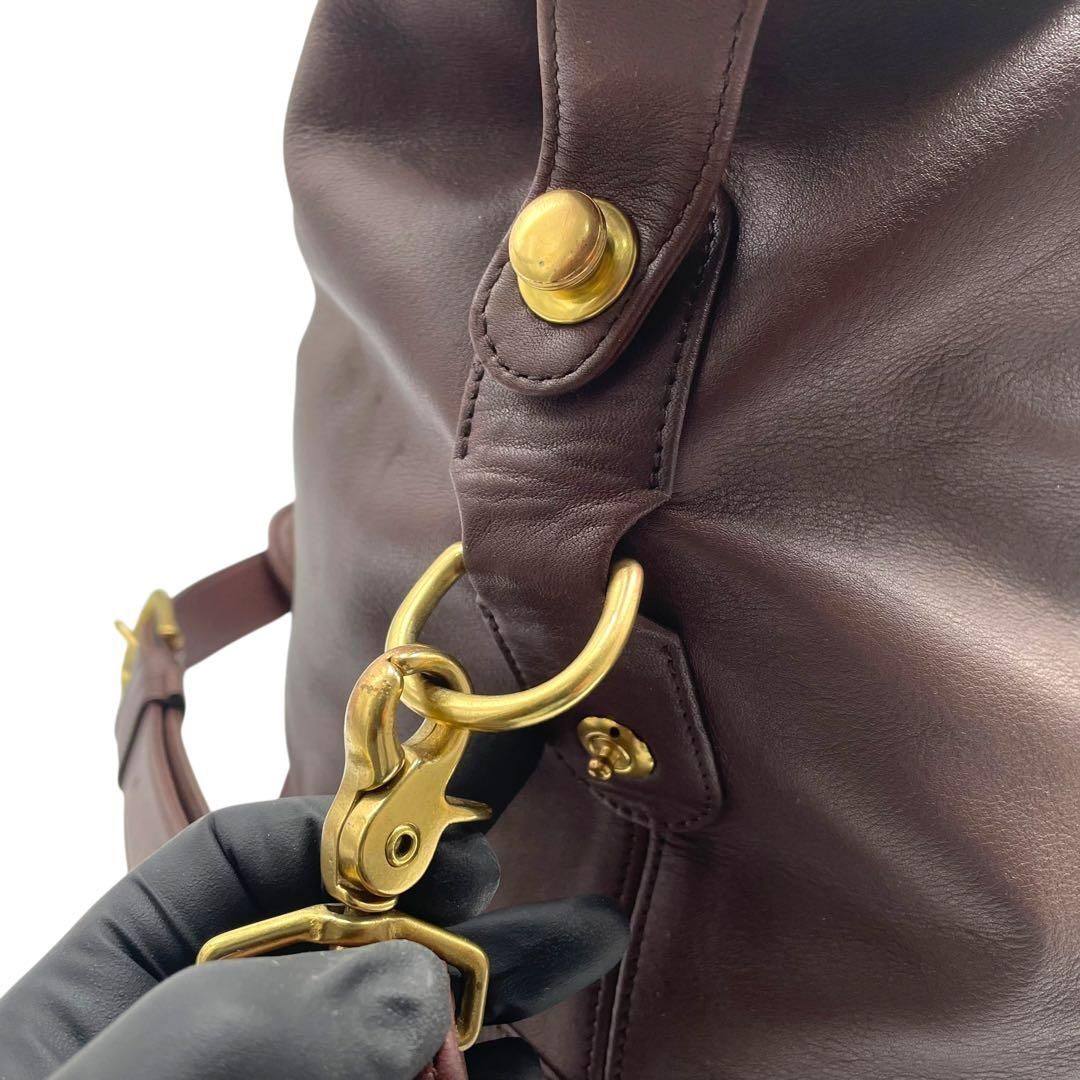 極美品 COACH オールドコーチ 2way ボストンバッグ 大容量 0502 - メルカリ