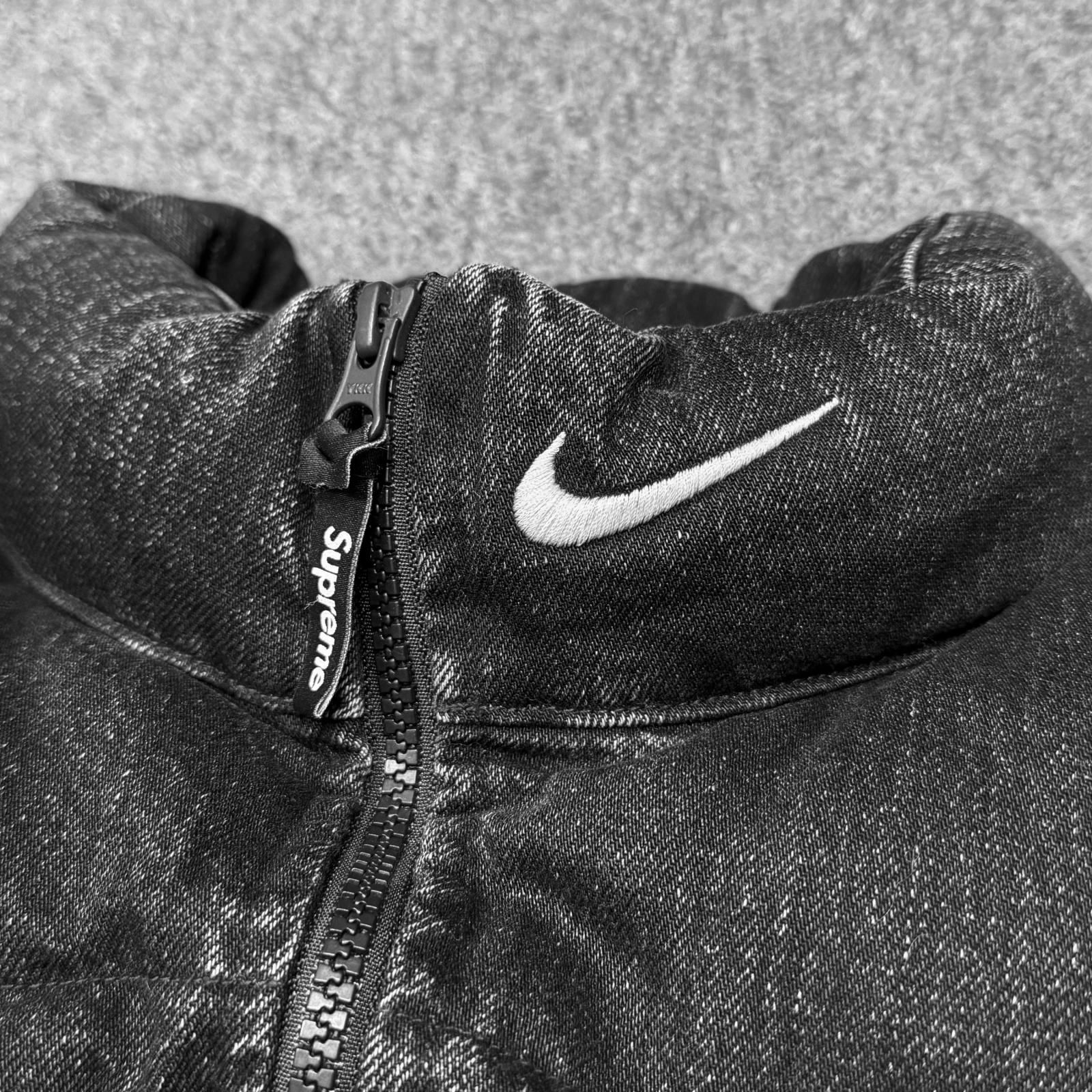 Supreme × NIKE 24SS Denim Puffer Vest デニムパファーベスト 