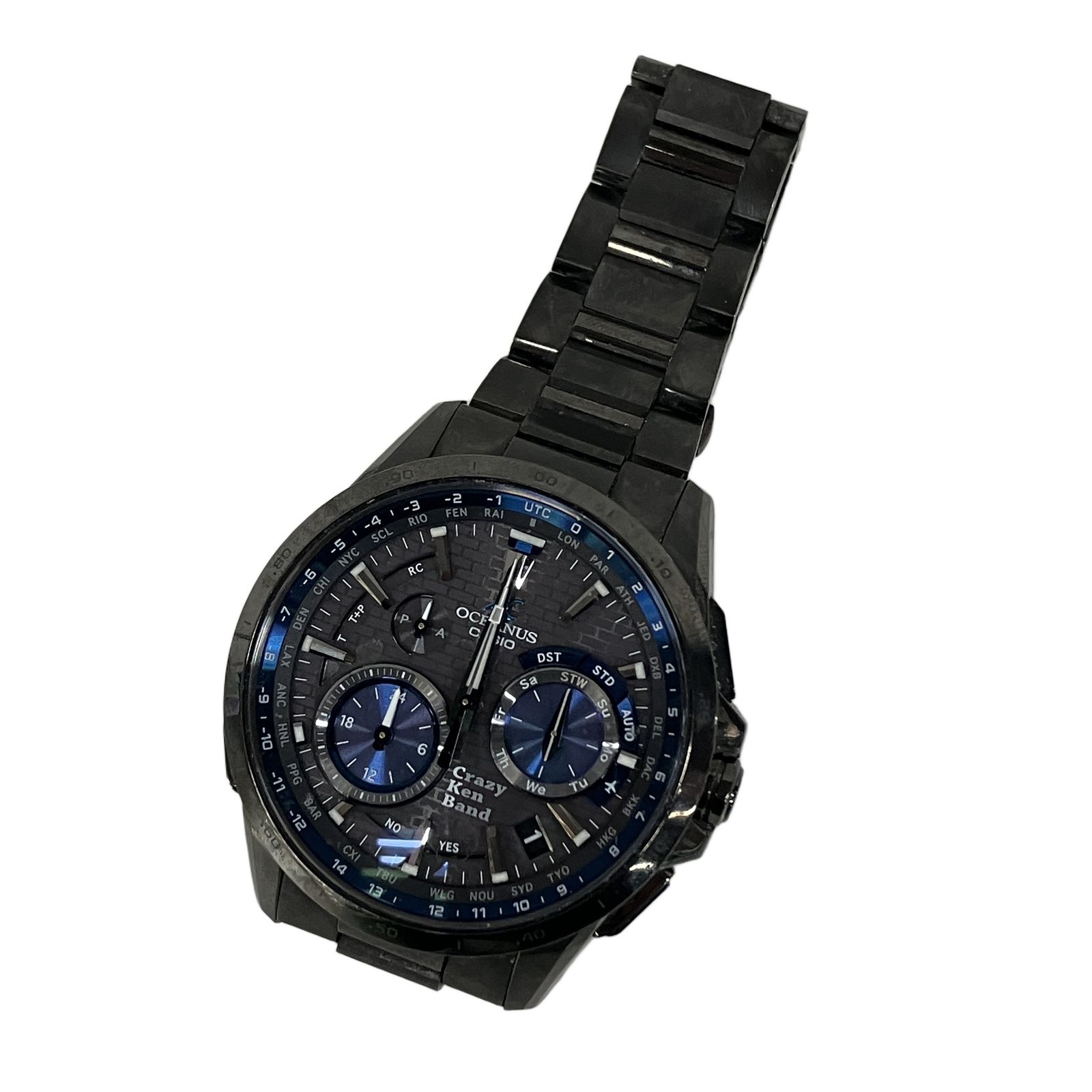 ジャンク カシオ CASIO OCEANUS オシアナス ソーラー電波時計 OCW 
