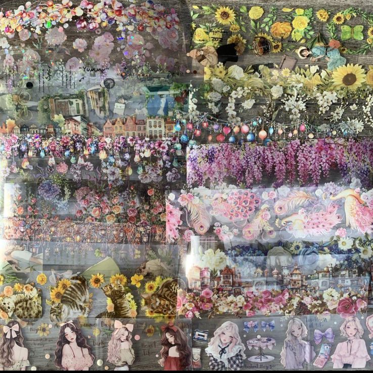 今だけプレゼント付き！毎日発送♡おすそ分け☆海外マステ PETテープ