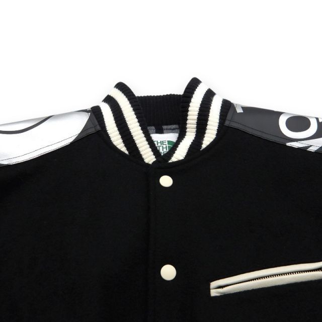 JUNYA WATANABE MAN THE NORTH FACE VARSITY JACKET BLACK JUNYA WATANABE MAN THE NORTH FACE VARSITY JACKET BLACK