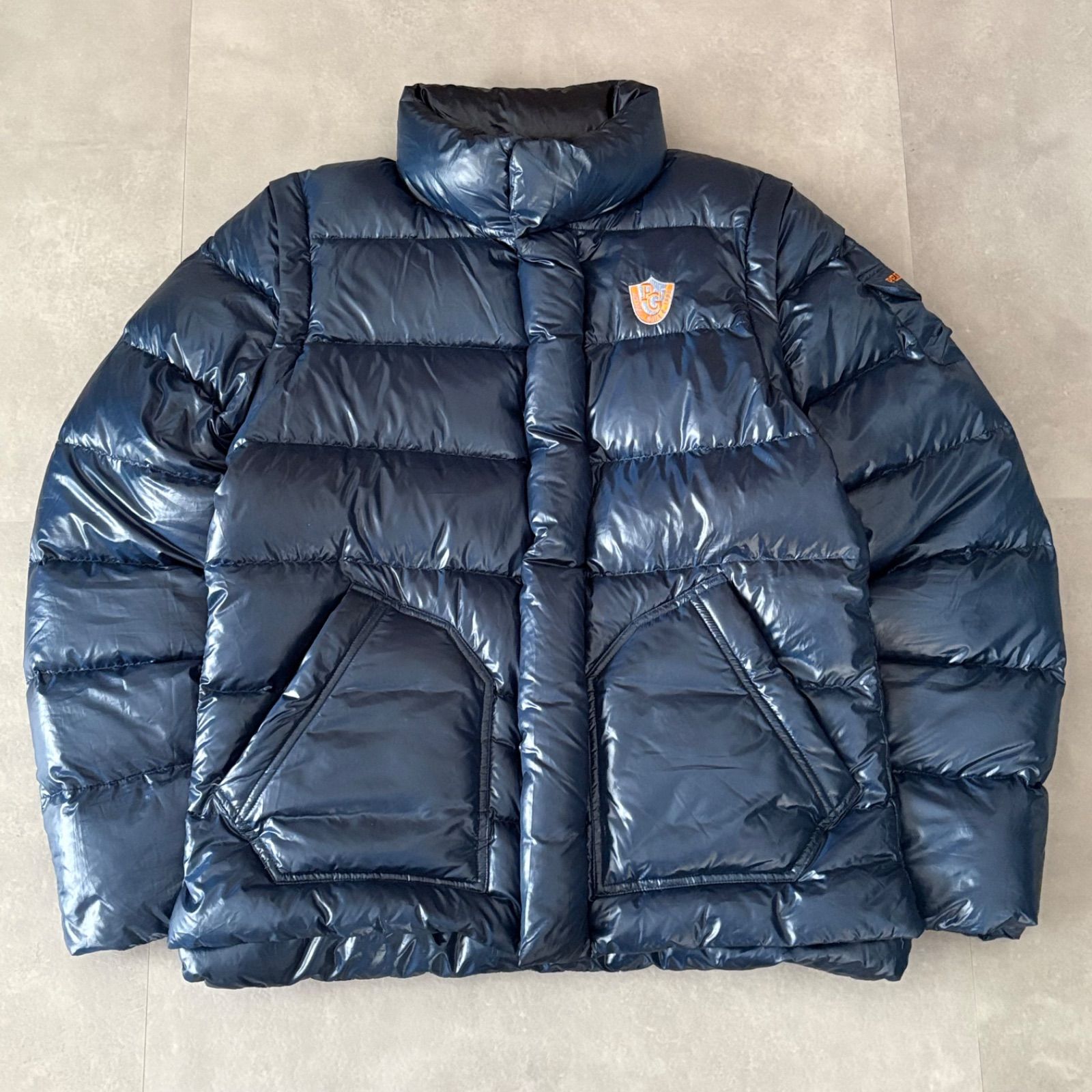 PEARLY GATES パーリーゲイツ 2WAY ダウンジャケット ベスト 保存袋付