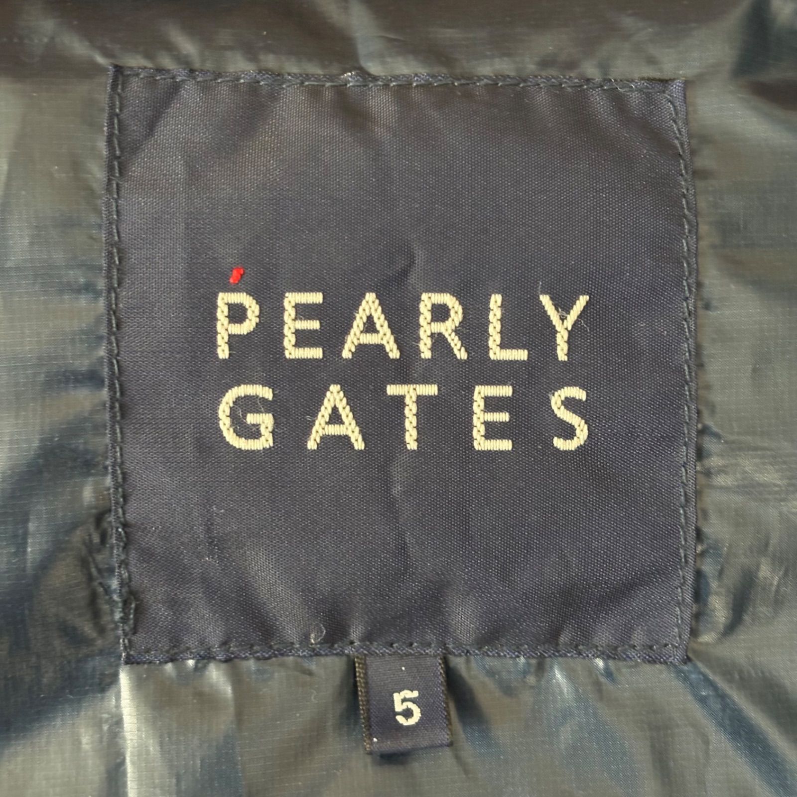 PEARLY GATES パーリーゲイツ 2WAY ダウンジャケット ベスト 保存袋付