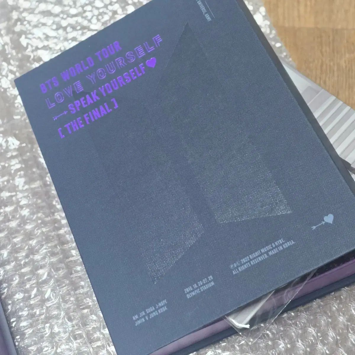 BTS　DVD　ブルーレイ　セット BTS SPEAK YOURSELF FINAL DVD ブルーレイ フルセット - メルカリ