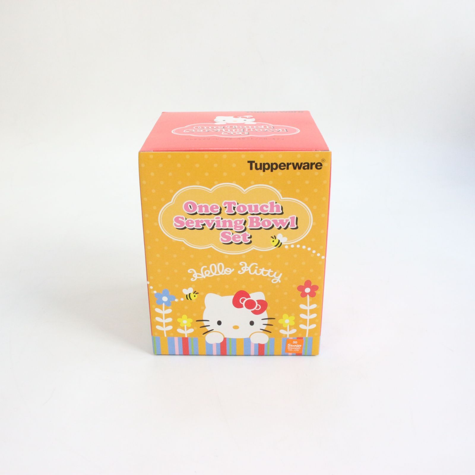 Tupperware タッパーウェア ハローキティ One Touch Serving Bowl Set