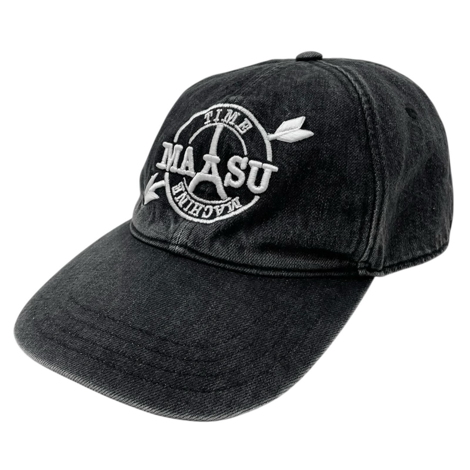 【中古】MASU | エムエーエスユー MASU BOYS EMBROIDERY CAP キャップ 帽子　B25F90J001 ブラック【尾張小牧店】 中古】MASU | エムエーエスユー MASU BOYS EMBROIDERY CAP キャップ